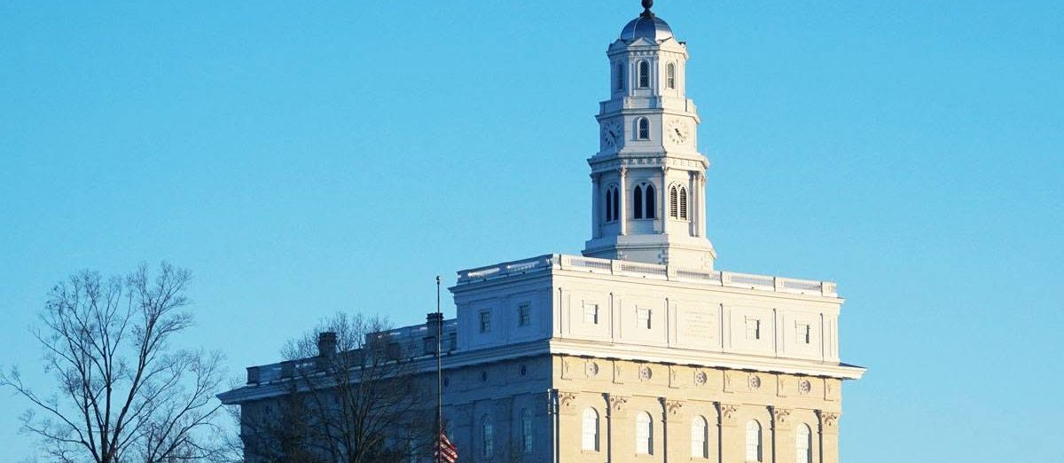 Nauvoo Temple at Wintertime